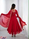 KF 102 Kalaai Georgette Embroidery Kurti With Bottom Dupatta 